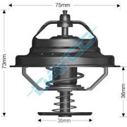 Mitsubishi Fuso Canter Thermostat 3.9L 4 cyl Diesel 4D34 1995 - 2007 *Dayco*