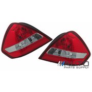 Pair of Tail Lights suit Nissan C11 Tiida 4 Door Sedan 2006-2009