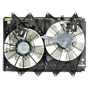 Twin Engine Thermo Cooling Fans suit Mazda CX9 CX-9 3.7ltr V6 2009-2015