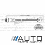 Pre Cat O2 Oxygen Sensor Suit Holden Barina 1.6ltr F16D4 TM 2011-2019