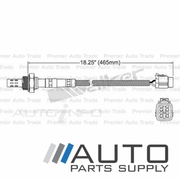 O2 Oxygen Sensor suit Subaru Liberty RX, Heritage 2.5ltr EJ251 1998-2003 