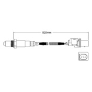 Holden Calais Pre-Cat O2 Oxygen Sensor 3.6ltr LY7 VE Sedan 2006-2008 *MVP*