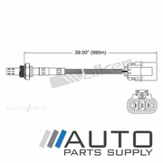 LH Pre Cat O2 Oxygen Sensor Suit Nissan Pathfinder 3.3ltr VG33E R50 1995-1998