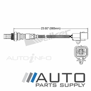 Front Post Cat O2 Oxygen Sensor Suit Mitsubishi Outlander 3ltr 6B31 ZG ZH 2006-2012