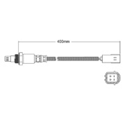 Pre Cat O2 Oxygen Sensor suit Nissan Xtrail 2.5ltr QR25DE T31 2007-2014