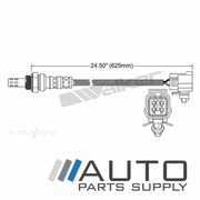 Post Cat O2 Oxygen Sensor Ford Laser 2ltr FSDE KQ 2001-2002
