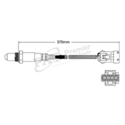 Pre Cat O2 Oxygen Sensor Great Wall SA220 2.2ltr 491QE  2009-2013