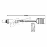 Post Cat O2 Oxygen Sensor Suit BMW X3 3ltr N55B30M0 F25 2011-2013