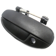 Black Housing with Black Lever PT Auto Warehouse GM-2901A-FL Inside Interior Inner Door Handle Driver Side Front 