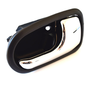 RH Inner Door Handle  suit Mazda BJ 323 Ford KN KQ Laser Black/Chrome 1998-2003