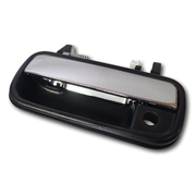 LH Left Front Outer Door Handle (Black/Chrome) suit Toyota Hilux 1988-1997