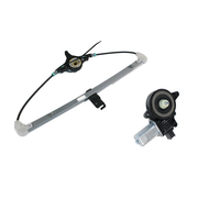 LH Passenger Rear Window Regulator & Motor For Mazda 3 BL 2009-2013