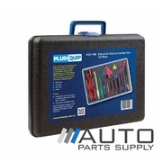 28 Piece Electrical Test Connector Set with Variable Resistor Plusquip *New*