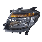 LH Passenger Side Headlight (Black Type) Suit Ford PX Ranger 2011-2015