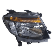 RH Drivers Side Headlight (Black Type) Suit Ford PX Ranger 2011-2015