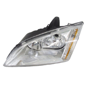 LH Passenger Side Headlight (Chrome) to suit Ford LS LT Focus 2005-2009