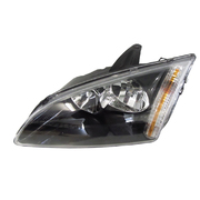 LH Passenger Side Headlight (Black) suit Ford Focus XR5 Zetec LS LT 2005-2009