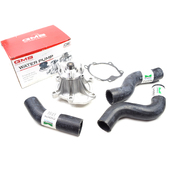 Water Pump & Radiator Hoses suit Toyota FZJ80R Landcruiser 4.5ltr 1FZFE 1992-1998