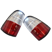 Pair of Tail Lights Red/Clear suit Holden Rodeo TF R7 R9 2001-2003