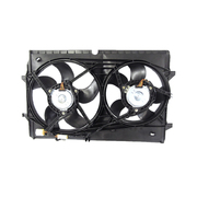 Holden VZ Commodore Radiator Twin Thermo Fan Suit V8 5Pin 2004-2007