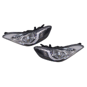 Hyundai MD Elantra Headlights Head Lights Lamps Set Halogen type 2011-2013