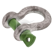 3250kg Bow Shackle Galvanised Body Dia 16mm Pin Dia 19mm Hulk 4x4