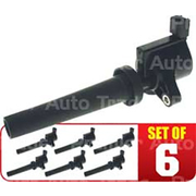 Mazda Tribute Set Ignition Coil 3.0ltr AJ YU 2001-2004 *PAT*