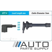 Ignition Lead Set For Toyota SV22R Camry 2ltr 3SFC 1989-1991