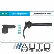 Ignition Lead Set Suit Nissan Micra 1.3ltr CG13DE K11 1995-1995
