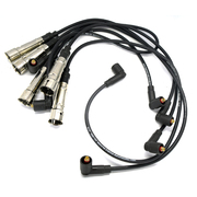 Ignition Lead Set Suit Audi S2 2.2ltr ABY B4 1994-1996