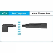 Spark Plug Ignition Leads Set Suit Nissan GU Y61 Patrol 4.5ltr TB45E 1997-2001