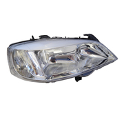Pair LH+RH Head Light Lamp Chrome For Holden Astra TS Sedan Hatch 98~04 EMark