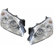 Holden AH Astra Headlights Head Lights Lamps Chrome Type 2004-2009 *New Pair*