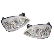 Pair of Headlights (LQ Type) suit Holden XC Barina 2003-2005
