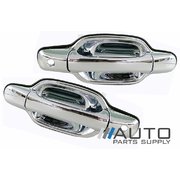 Holden RA Rodeo LH + RH Front Chrome Door Handles Outer 2003-2008 *New*