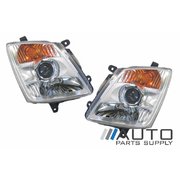 Isuzu Dmax D-Max LT Headlights Head Lights Lamps Set 2006-2012 Models