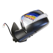 LH Chrome Elec Door Mirror W/ Ind & Auto Fold For Isuzu D-Max Dmax 2007-2012