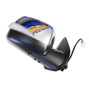 RH Chrome Elec Door Mirror W/ Ind & Auto Fold For Isuzu D-Max Dmax 2007-2012