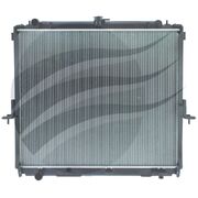 Manual Radiator suit Thai built Nissan D40 Navara 2.5ltr YD25 2008-2015