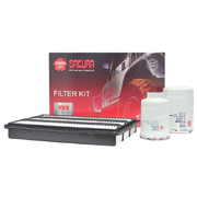 Mitsubishi NT NW NX Pajero Service Filter Kit 3.2ltr 4M41T 2009-On *Sakura*