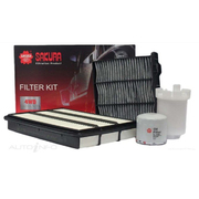 Sakura Service Filter Kit For Mitsubishi NM NP Pajero 3.5ltr 6G74 V6 2000-2004