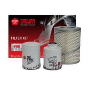 Sakura Service Filter Kit For Toyota LN130R 4Runner 2.8ltr 3L 1989-1996