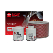 Sakura Service Filter Kit For Toyota KZJ95R Prado 3ltr 1KZTE 1996-2003