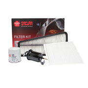 Sakura Service Filter Kit For Toyota GRJ120R Prado 4ltr 1GRFE V6 2003-2009