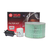 Sakura Service Filter Kit For Toyota FZJ79R Landcruiser 4.5ltr 1FZFE 1999-2007