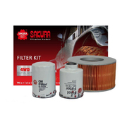 Sakura Service Filter Kit For Toyota LN167R Hilux 3ltr 5L 1997-2004