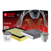 Sakura Service Filter Kit For Toyota GUN136R Hilux 2.8ltr 1GDFTV 2015-On