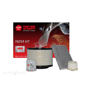 Sakura Service Filter Kit For Toyota KUN26R Hilux 3ltr 1KDFTV 2005-2013