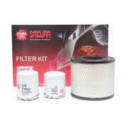 Service Filter Kit suit Holden RA Rodeo 3ltr 4JH1TC Turbo Diesel 2003-2007