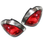 Pair of Tail Lights suit suit Kia JB Rio Hatch 2005-2011 Models